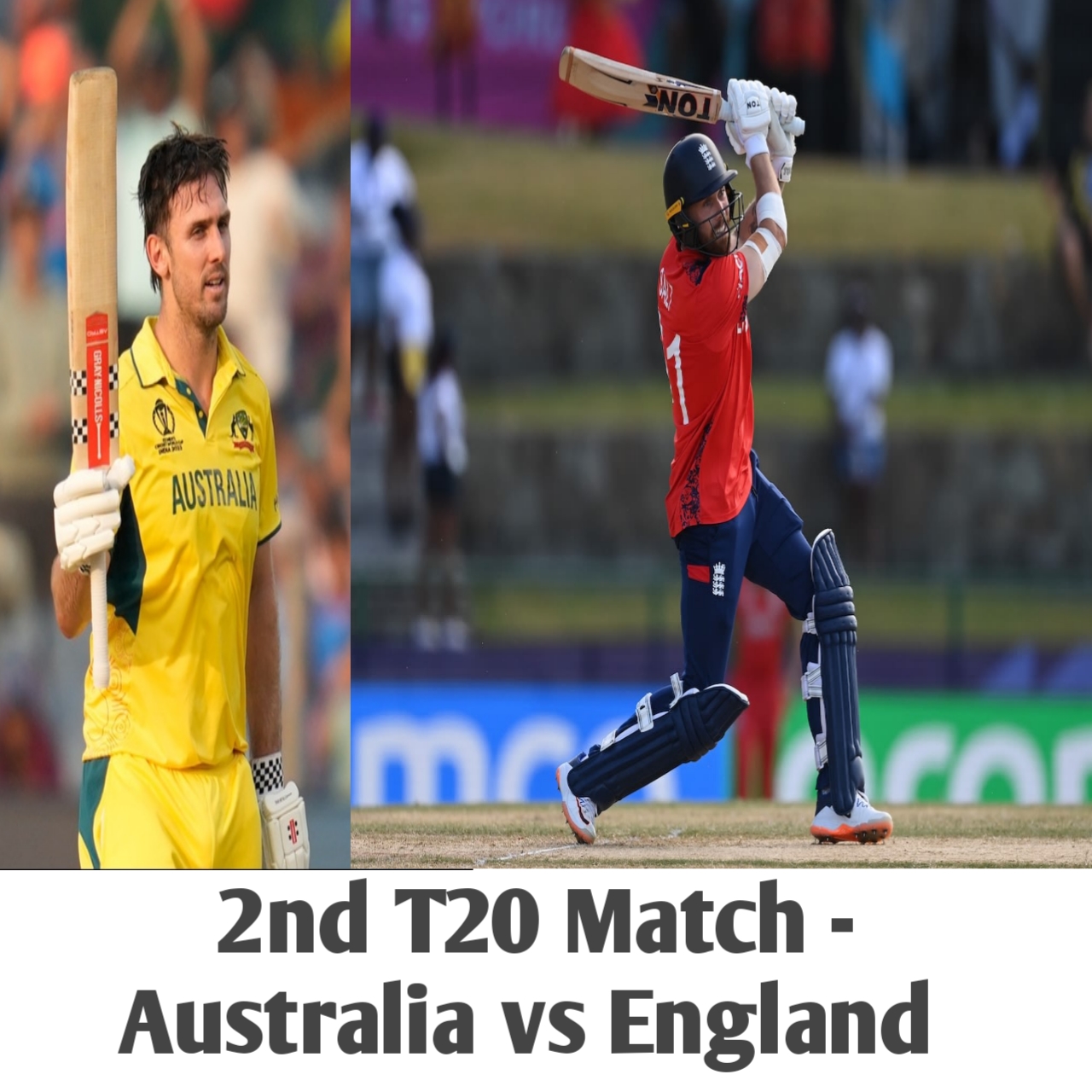 A look at the 2nd T20 Australia vs England match of this series