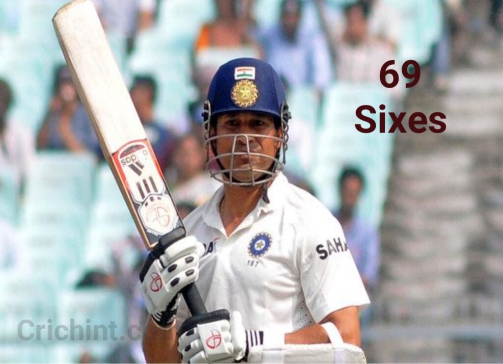 The most number of sixes 