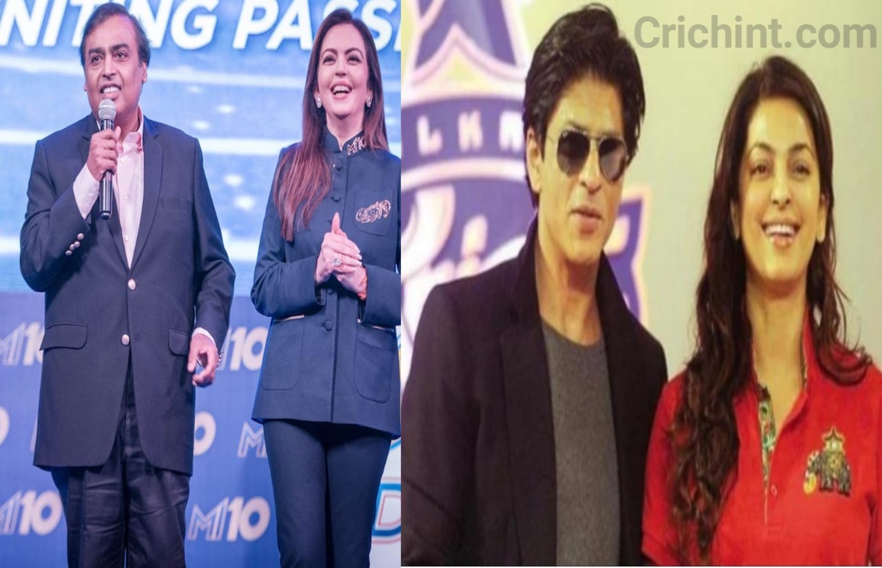 Owner of Kolkata Knight Riders team, Owner of Mumbai Indians team 