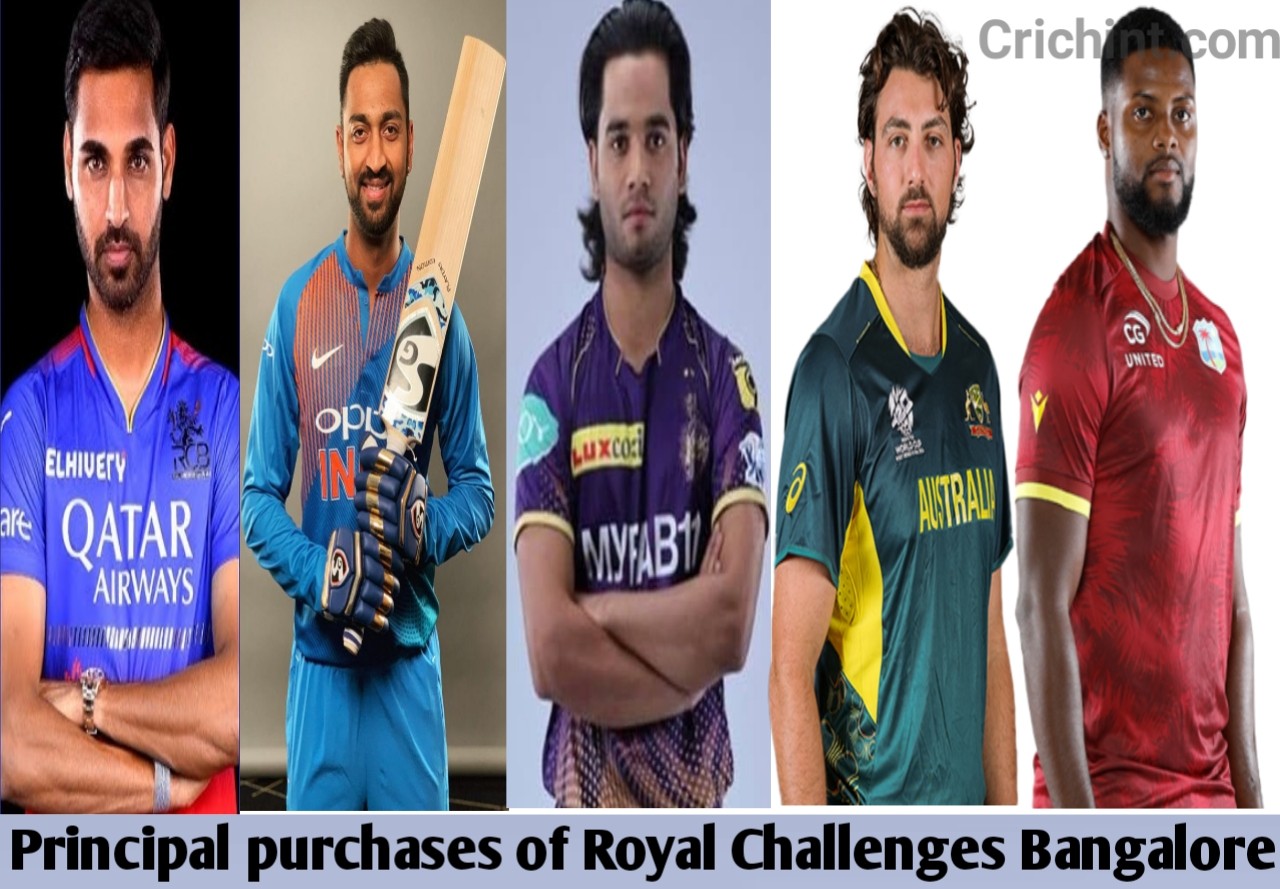 Principal purchases of Royal Challenges Bangalore in IPL 2025